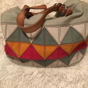 Fossil tote bag